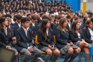 1 de marzo Ceremonia Inicio año Escolar