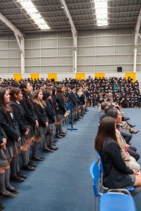 1 de marzo Ceremonia Inicio año Escolar