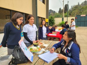 8 de abril Ciencias 8° Básicos clases menú saludable