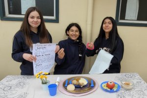 8 de abril Ciencias 8° Básicos clases menú saludable