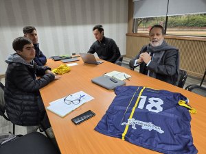 Reunión equipo de Fútbol ex Alumnos