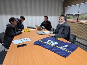 Reunión equipo de Fútbol ex Alumnos