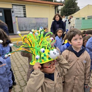 19 de julio Sombreros Reciclados