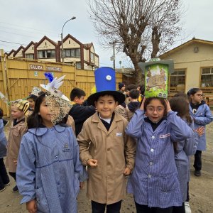 19 de julio Sombreros Reciclados