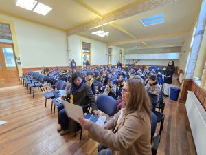 8 de agosto Cierre actividad 1º Básicos Laboratorio Vegetal Las Salinas