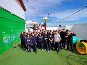 22 de agosto Actividad Solidaria Grupo de Confirmación Colegio Casteliano