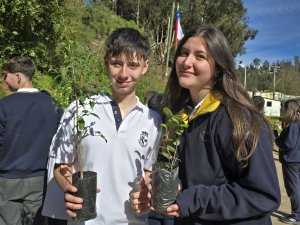 22 de agosto Ceremonia de plantación Sendero Ecológico