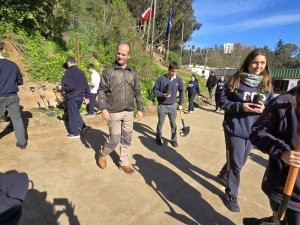 22 de agosto Ceremonia de plantación Sendero Ecológico