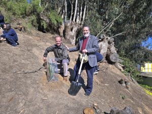 22 de agosto Ceremonia de plantación Sendero Ecológico