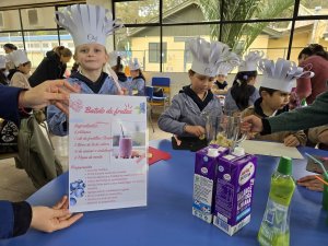 23 Cocinando con los 1º Básicos trabajo colaborativo