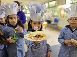 23 Cocinando con los 1º Básicos trabajo colaborativo