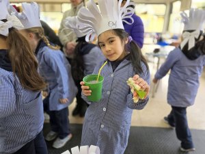 23 Cocinando con los 1º Básicos trabajo colaborativo