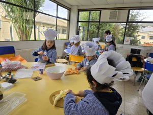 23 Cocinando con los 1º Básicos trabajo colaborativo