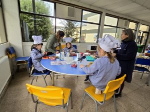 23 Cocinando con los 1º Básicos trabajo colaborativo