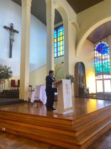 01 octubre Celebración Sacramenta de Bautismo y Eucaristía de Alumnos de Confirmaci&oa