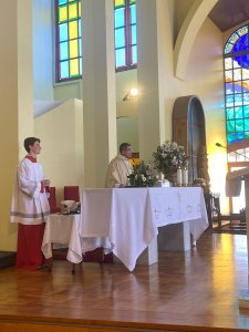 01 octubre Celebración Sacramenta de Bautismo y Eucaristía de Alumnos de Confirmaci&oa