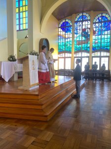 01 octubre Celebración Sacramenta de Bautismo y Eucaristía de Alumnos de Confirmaci&oa