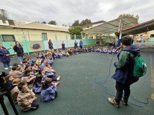 8 Visita de Forestín a ED. Parvularia