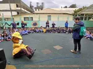 8 Visita de Forestín a ED. Parvularia