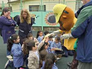 8 Visita de Forestín a ED. Parvularia