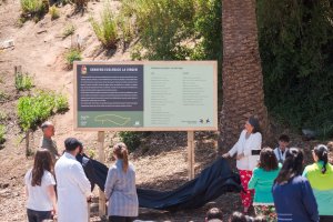 8 de noviembre Inicio Mes de María Inauguración Sendero