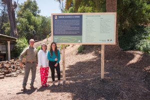 8 de noviembre Inicio Mes de María Inauguración Sendero