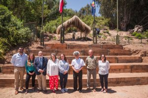 8 de noviembre Inicio Mes de María Inauguración Sendero