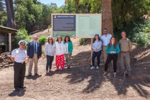 8 de noviembre Inicio Mes de María Inauguración Sendero